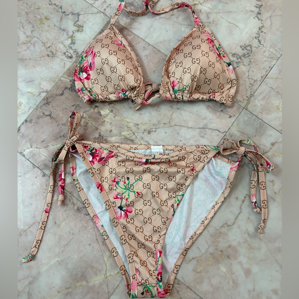 Gucci new Tan Bikini, size large & extra large avalible.